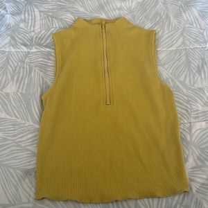 Chartreuse Urban outfitters top